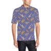 Trombone Pattern Print Design 02 Men Polo Shirt