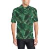 Tropical Flower Pattern Print Design Tf012 Men Polo Shirt