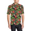 Tropical Flower Pattern Print Design Tf04 Men Polo Shirt