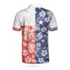 Tropical Pattern Don'T Mess With Texas Polo Shirt #Va