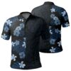 Tropical Polynesian - Hawaiian Polo Shirt - Curtis Style - AH - J2
