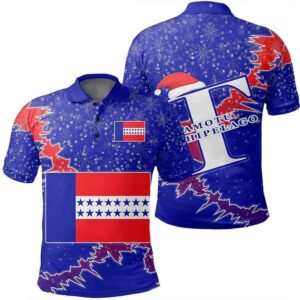 Tuamotu Archipelago Christmas Coat Of Arms Polo Shirt X Style J78