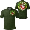 Tuite Ireland Polo Shirt - Celtic Shamrock - Irish Family Crest A7