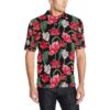 Tulip Pattern Print Design Tp08 Men Polo Shirt