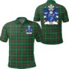 Tully (Bishop of St. DavidÕs) Wales Polo Shirt - Welsh National Tartan A7