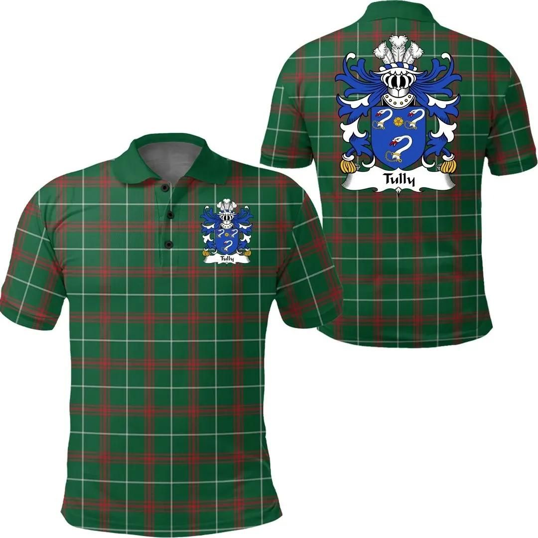Tully (Bishop of St. DavidÕs) Wales Polo Shirt - Welsh National Tartan A7 Tully (Bishop of St. DavidÕs) Wales Polo Shirt - Welsh National Tartan A7