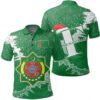 Turkmenistan Christmas Coat Of Arms Polo Shirt X Style J78