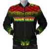 Turtle Men's Bomber Jacket - Custom Fog Reggae Style - BN09 Bomber Jacket