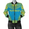 Tuvalu Flag Polynesian Chief Women'S Bomber Jacket - Bn10 Bomber Jacket