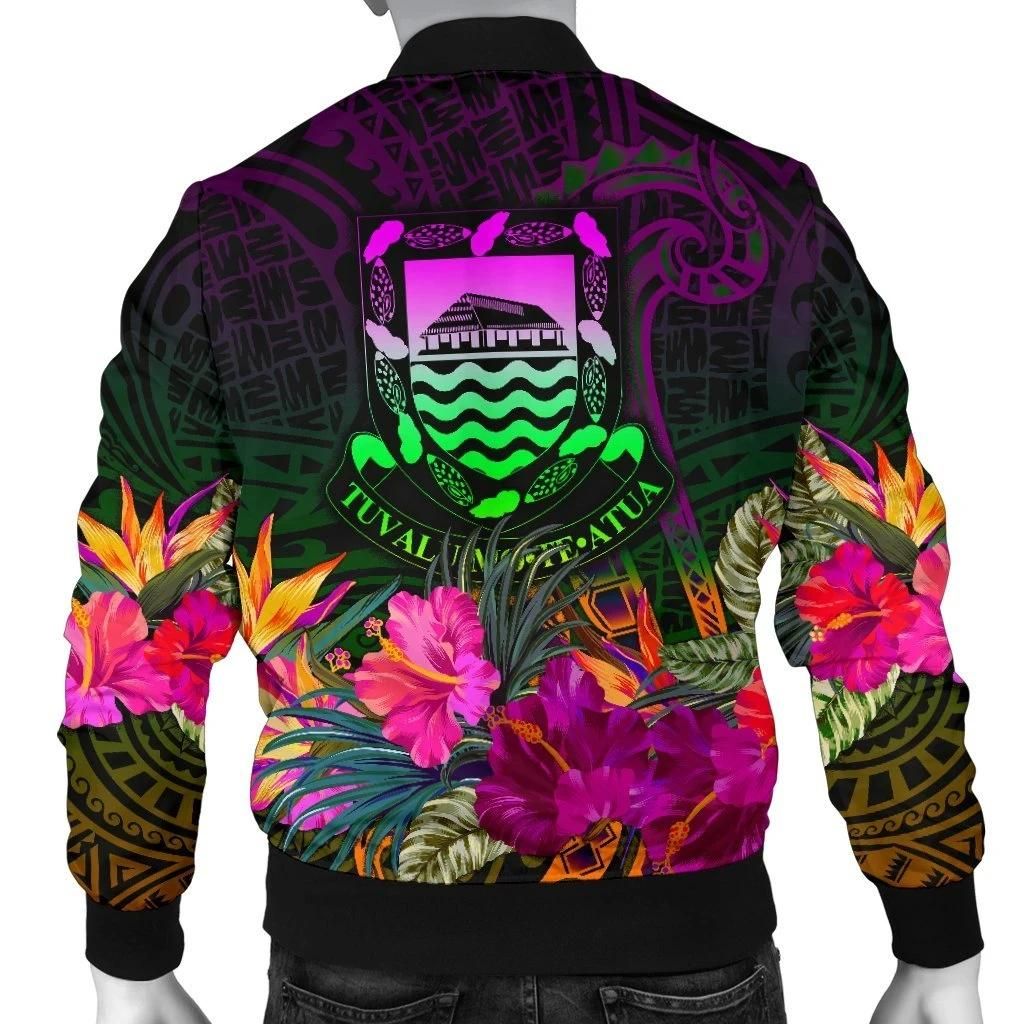 Tuvalu-Mens-Bomber-Jacket-Summer-Hibiscus-BN15-Bomber-Jacket-1