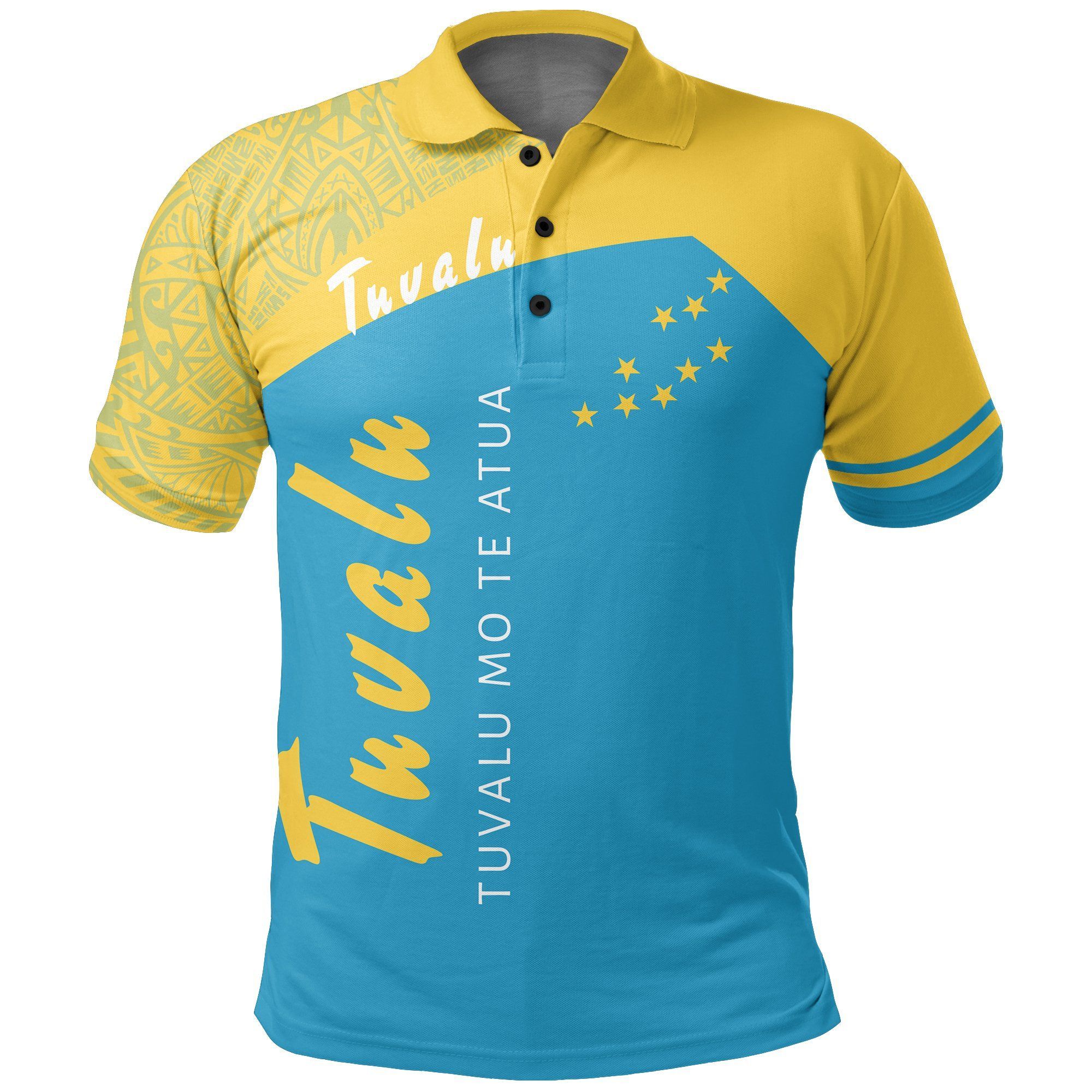 Tuvalu Polo Shirt - Vera Style J9 Tuvalu Polo Shirt - Vera Style J9