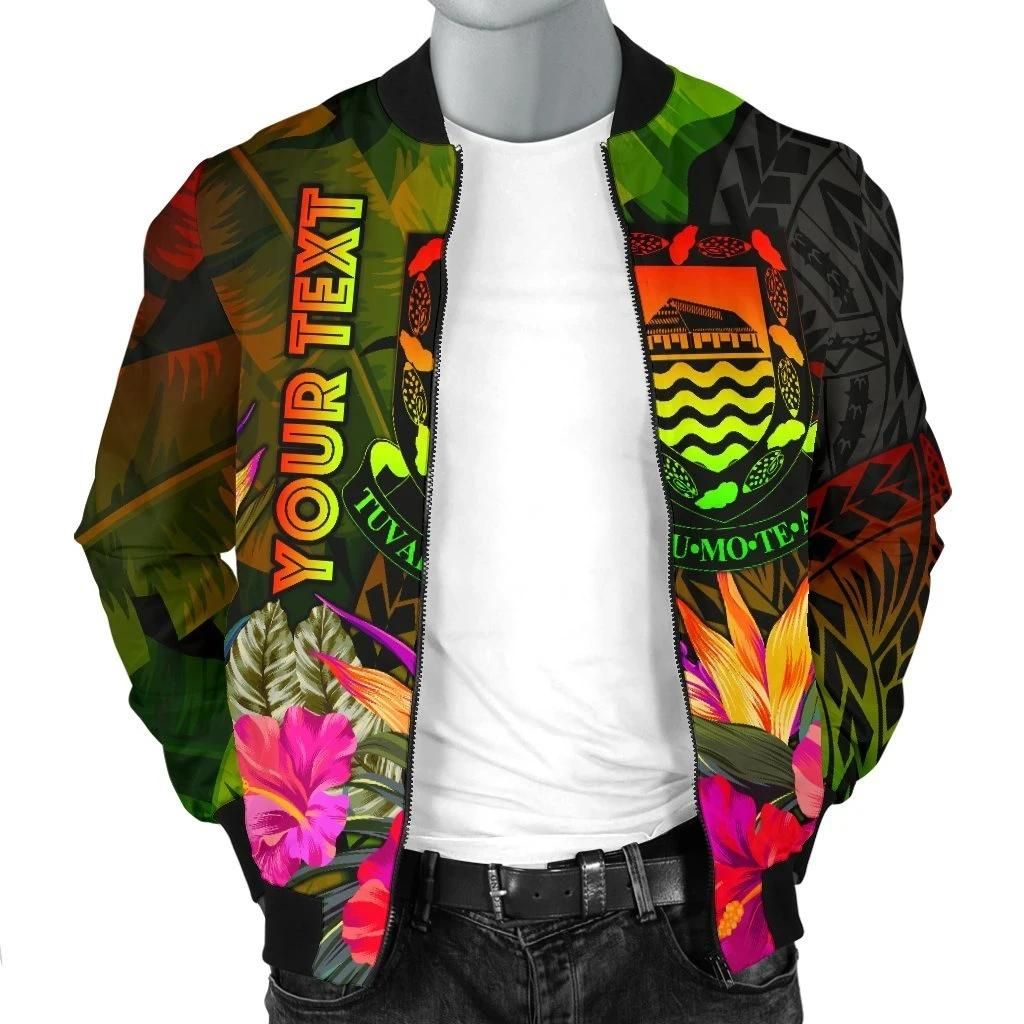 Tuvalu-Polynesian-Personalised-Mens-Bomber-Jacket-Hibiscus-and-Banana-Leaves-BN15-Bomber-Jacket-2