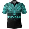 Tuvalu (bBlue) Polo Shirt Polynesian A15