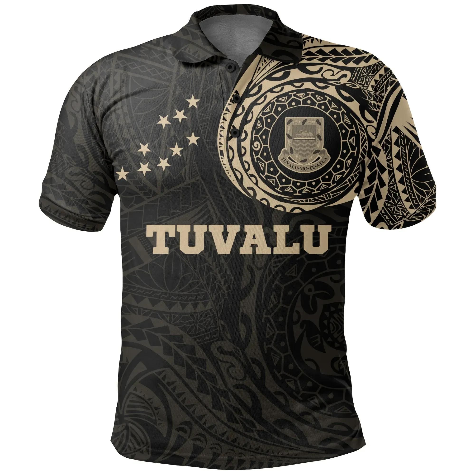 Tuvalu in My Heart Tattoo Polo Shirt A7 Tuvalu in My Heart Tattoo Polo Shirt A7
