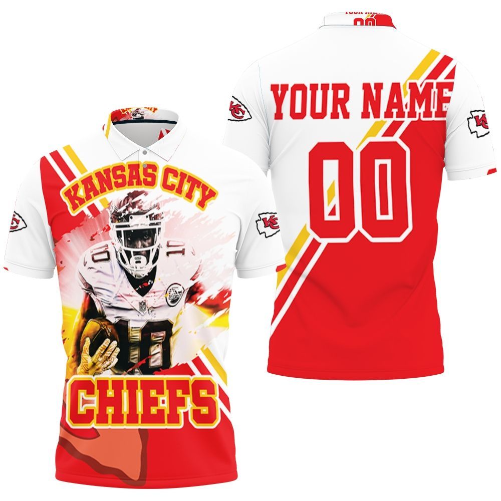 Tyreek Hill 10 Kansas City Chiefsposter For Fans Personalized Polo Shirt Tyreek Hill 10 Kansas City Chiefsposter For Fans Personalized Polo Shirt