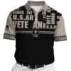 U.S Army Veteran Letters Polo Shirt