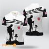 UK Veteran Lest We Forget Polo Shirt