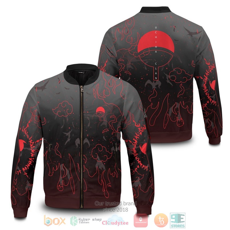 Uchiha Emblem Bomber Jacket 2 Uchiha Emblem Bomber Jacket 2