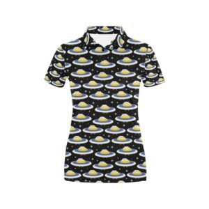 Ufo Print Design Lks303 Women'S Polo Shirt