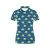 Ufo Print Design Lks305 Women'S Polo Shirt