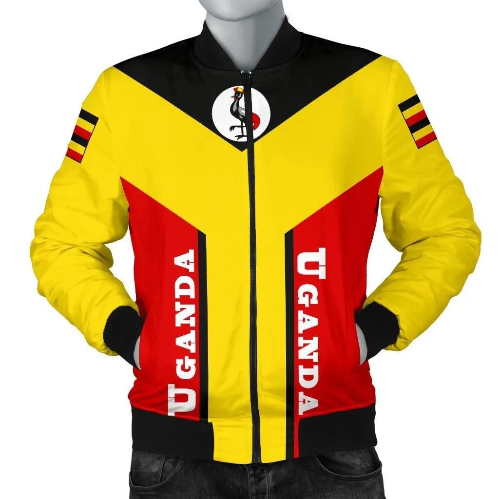 Uganda Bomber Jacket - Rising (Men) A02 Bomber Jacket Uganda Bomber Jacket - Rising (Men) A02 Bomber Jacket