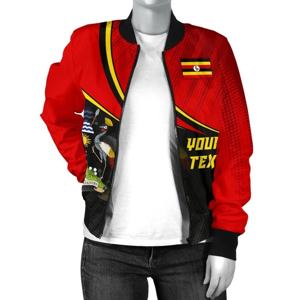 Uganda-Personalised-Womens-Bomber-Jacket-National-Flag-BN15-Bomber-Jacket-2