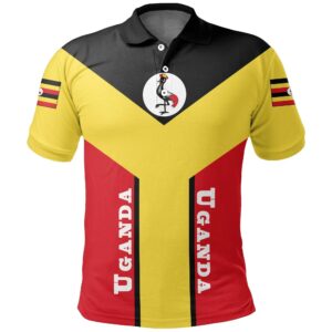 Uganda Polo Shirt - Rising A02