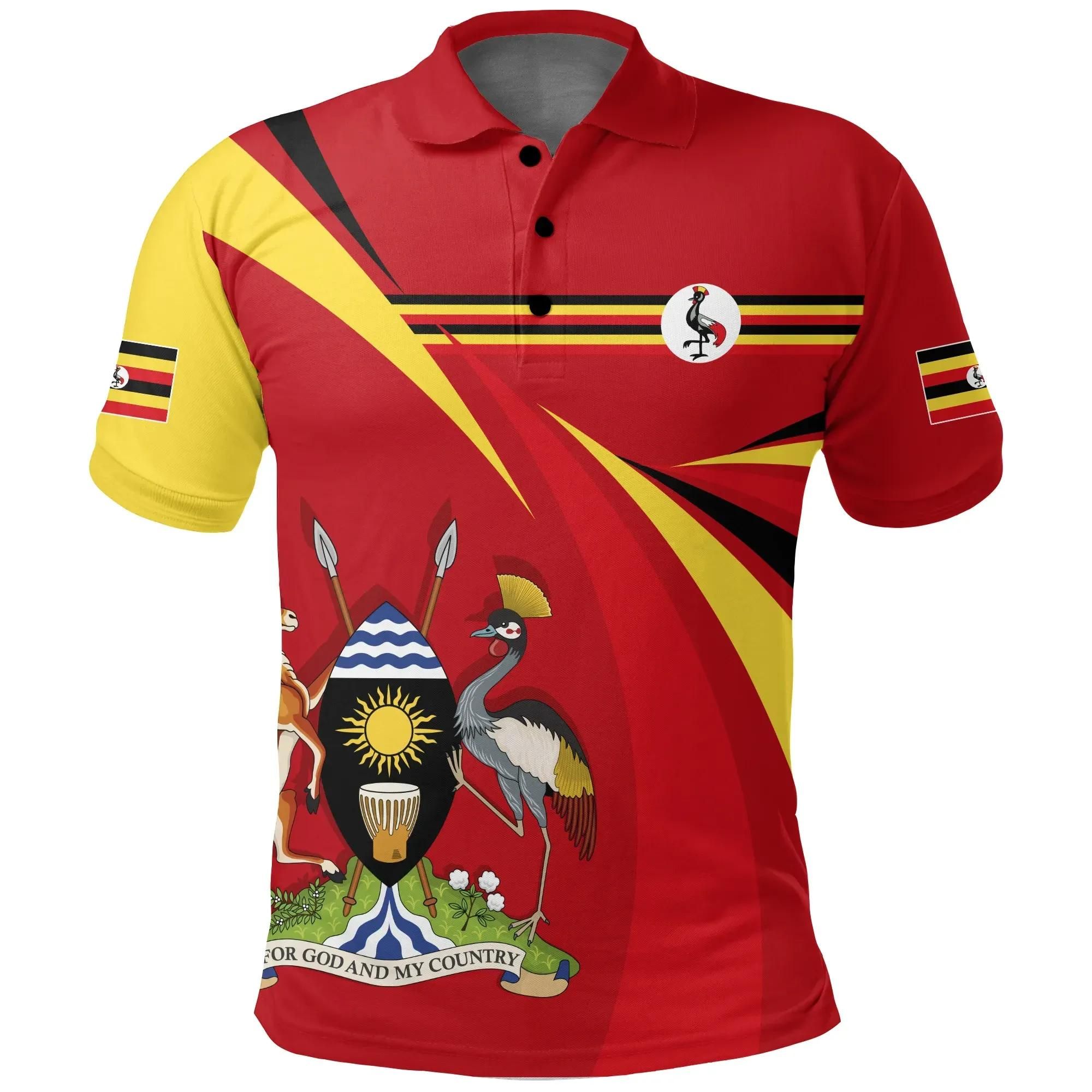 Uganda Polo Shirt Uganda Polo Shirt