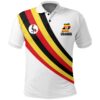 Uganda Special Flag Polo Shirt A25