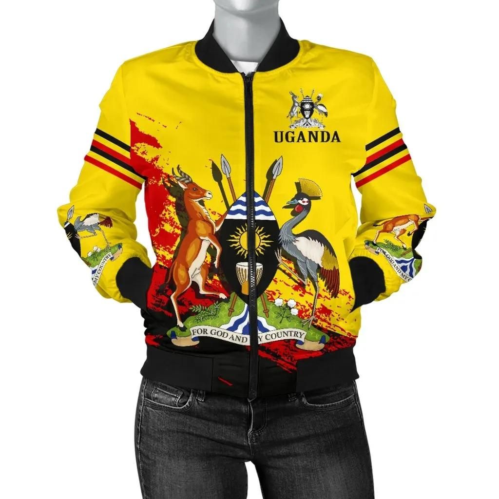 Uganda Special Women's Bomber Jacket A7 Bomber Jacket Uganda Special Women's Bomber Jacket A7 Bomber Jacket