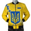 Ukraine Christmas Coat Of Arms Men Bomber Jacket X Style J78 Bomber Jacket