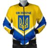 Ukraine Coat Of Arms Men Bomber Jacket Lucian Style J5W Bomber Jacket