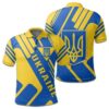 Ukraine Coat Of Arms Polo Shirt Rockie J5W