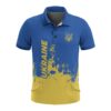 Ukraine Men's All Over Print Polo Shirt (Model T55)