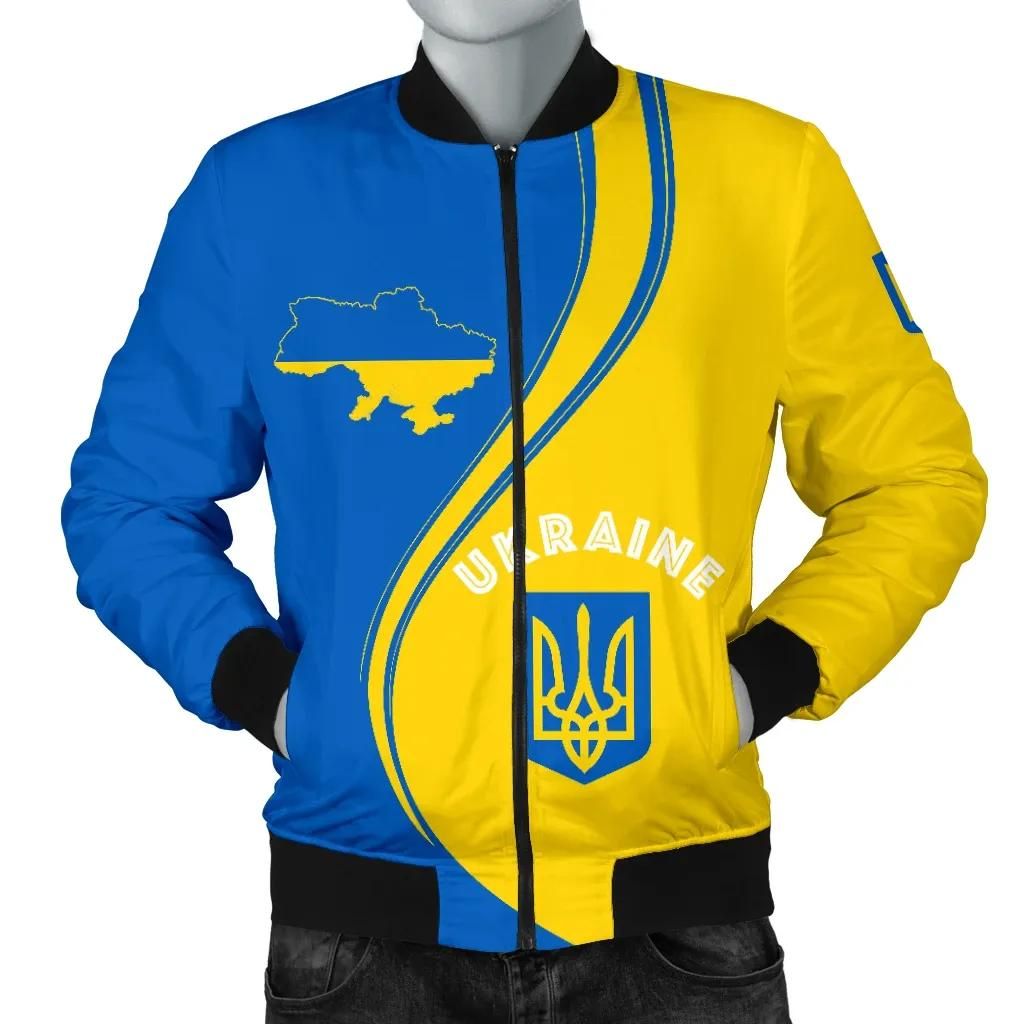 Ukraine Men's Bomber Jacket - Generation K7 Bomber Jacket Ukraine Men's Bomber Jacket - Generation K7 Bomber Jacket