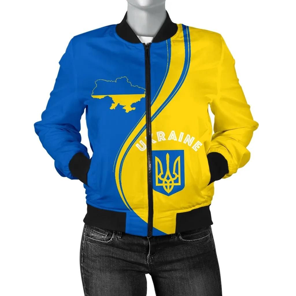 Ukraine Women's Bomber Jacket - Generation K7 Bomber Jacket Ukraine Women's Bomber Jacket - Generation K7 Bomber Jacket