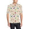 Ukulele Pattern Print Design 01 Men Polo Shirt