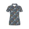 Underwater Dolphin Print Design Lks304 Women'S Polo Shirt
