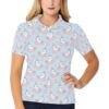 Unicorn Print Design Lks303 Women'S Polo Shirt