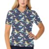 Unicorn Print Design Lks304 Women'S Polo Shirt