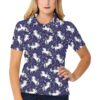 Unicorn Print Design Lks305 Women'S Polo Shirt