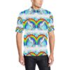 Unicorn Rainbow Men Polo Shirt