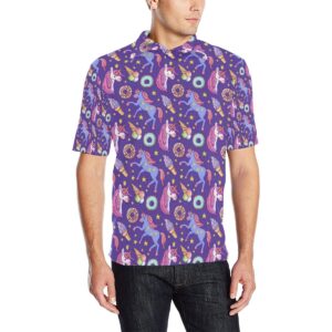 Unicorn Sweety Men Polo Shirt