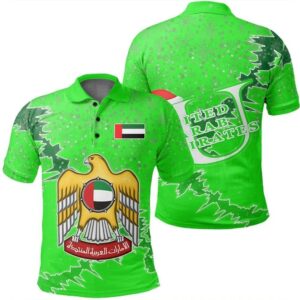 United Arab Emirates Christmas Coat Of Arms Polo Shirt X Style J78