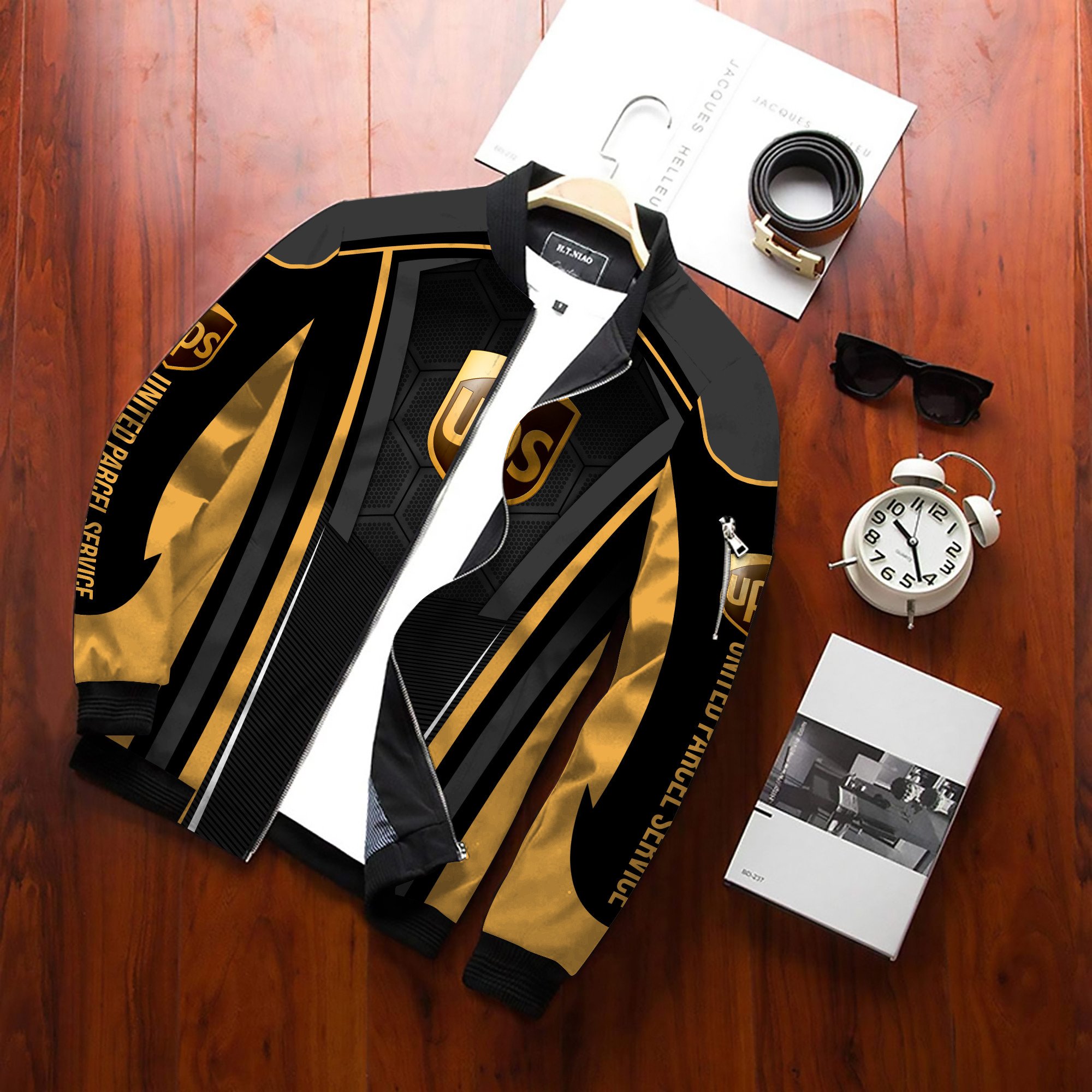 United Parcel Service 3D Bomber Jacket United Parcel Service 3D Bomber Jacket