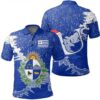 Uruguay Christmas Coat Of Arms Polo Shirt X Style J78