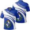 Uruguay Coat Of Arms Polo Shirt Cricket Style J5W