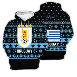 Uruguay National Ugly Christmas Sweater World Cup Soccer Team