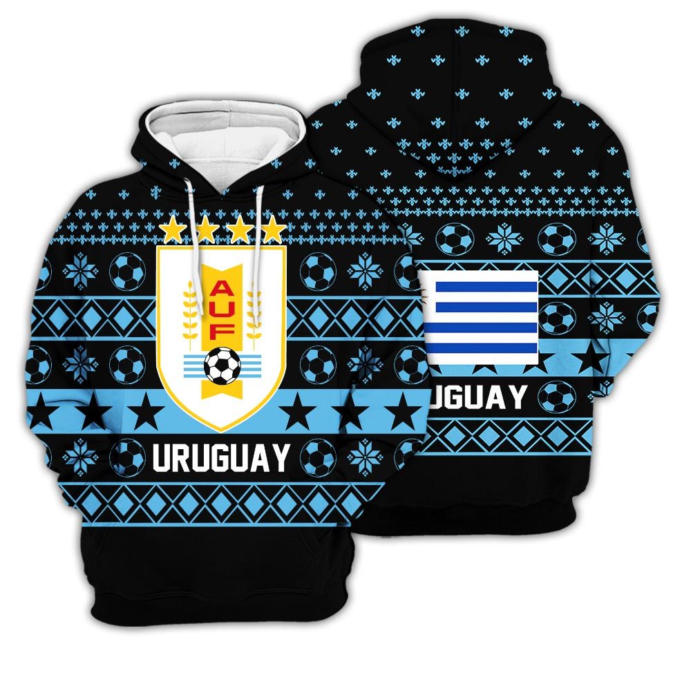 Uruguay National Ugly Christmas Sweater World Cup Soccer Team Uruguay National Ugly Christmas Sweater World Cup Soccer Team