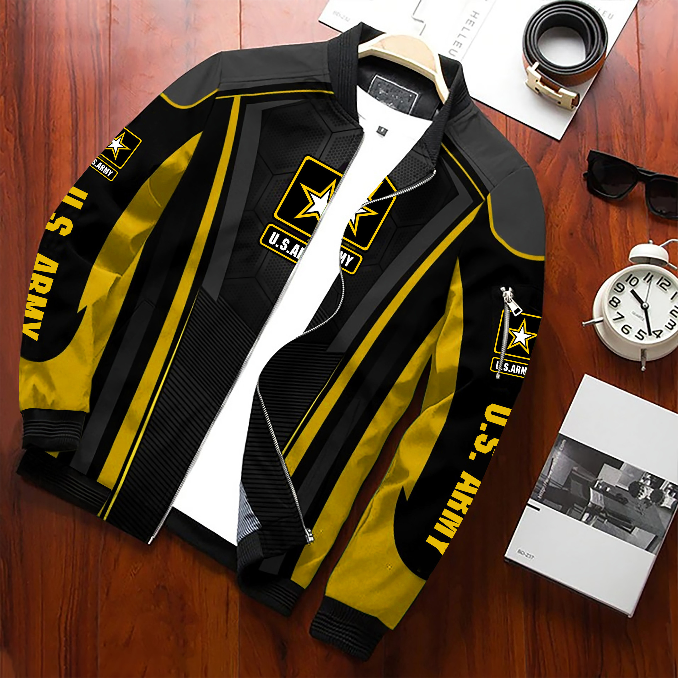Us Army 3D Bomber Jacket Us Army 3D Bomber Jacket